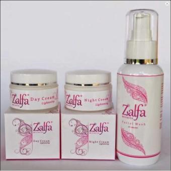 Zalfa Miracle Flawless Bright Series - Day cream, Night cream, Facial wash  Original