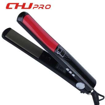 CHJ Ceramic Digital LCD Hair Straightening Fast Hair Straightener Simply Straight Flat Iron Hair Iron Straightener Wholesale - intl