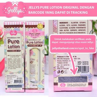 Pure Lotion SPF 60 by Jellys Original Thailand 100%