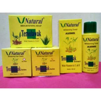 Paket Vnatural (Day Cream- Night Cream- Brightening Soap- Alkohol Vnatural)