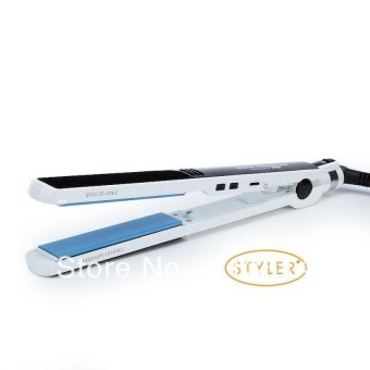 Hair Straightener Iron .Professional Salon Styler Hair StraightenerIron adjust temperature with Wide Plates-Fast - intl