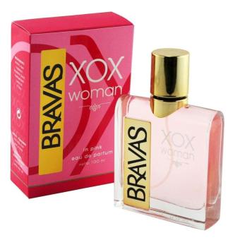 BRASOV Eau De Parfum ZZ-CT-671504 XOX Woman 100 ml Perfume Cologne - Pink