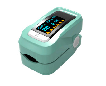 Acediscoball Finger Oximeter Portable edical Pulse Blood Oxygen SpO2 Monitor PR Heart Rate Moniter LED display Handheld Portable (Green) - intl