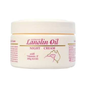 Australian Lanolin Night Cream with Vitamin E 250gr