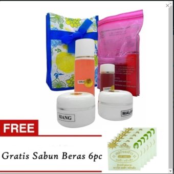 Cream HN - Paket Cream Hn 30 Gram + Gratis Sabun Beras Thailand 6 Pcs -Pencerah Wajah