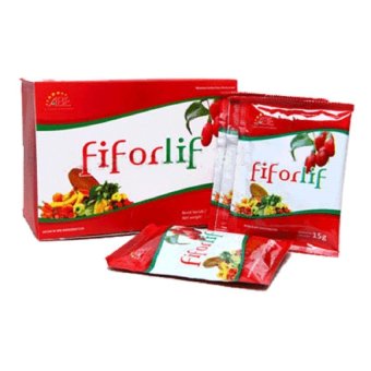 Fiforlif - Solusi Turun Berat Badan - Super Fiber & Detox Alami Kaya Nutrisi - 15 Sachet
