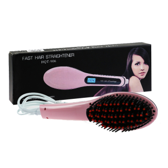 sisir catok rambut ion fast hair straightener hqt 906 pink lazada indonesia sisir catok rambut ion fast hair straightener hqt 906 pink lazada indonesia