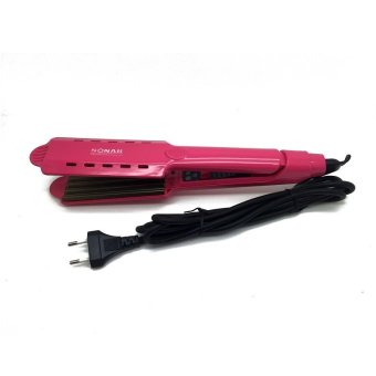 sonar catok rambut slim sn 8099 keriting pink lazada indonesia sonar catok rambut slim sn 8099 keriting pink lazada indonesia