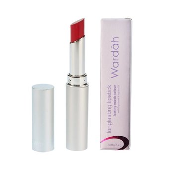 Wardah - Longlasting Lipstik No.9 Vibrant Red | Lazada