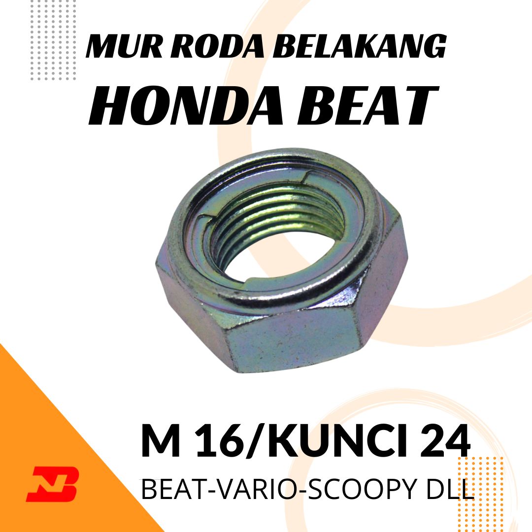 Jual Baut Mur As Roda Belakang Scoopy Terbaru May Lazada Co Id