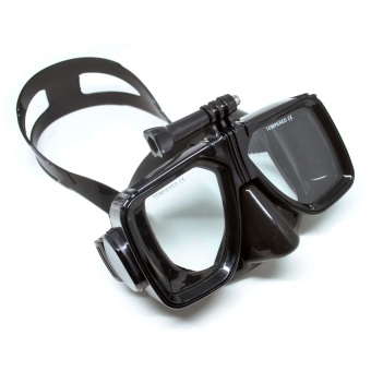 Xiaomimi Anti-Fog Diving Swimming Goggles Glasses for GoPro / Xiaomi Yi / SJCAM - Black