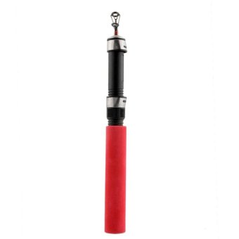 OEM 57cm Ice Fishing Rod Mini Pole Winter Fishing Tackle Carbon Red Portable