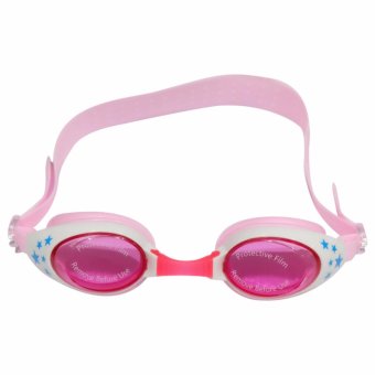 QCF Kacamata Renang Anak Swimming Goggles Anti Fog Protection - Pink