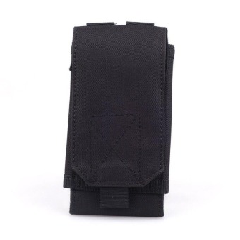 OEM Durable Nylon Black Tactical Outdoors Military Mobile Phone Cover Bag Case