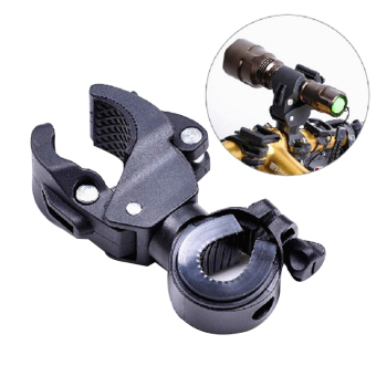 Omnipotent Universal Mount Clip Holder for Flashlight to Install on Bike (Intl)
