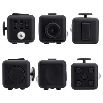 Fidget Cube Relieves Stress And Anxiety for Children and Adults Anxiety Attention Toy 2pcs/set - intl
