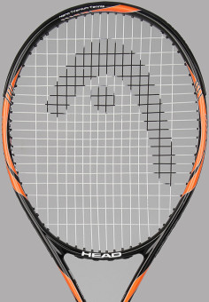 Head Racket Tennis Head Nano Titanium Tornado New (Orange)