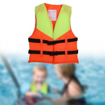 Life Vest Swimming Boating Fishing Drifting Ski Buoyancy Aid Lifesaving Jacket For Child - intl