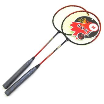 TSH Raket Badminton 2 Buah - Merah