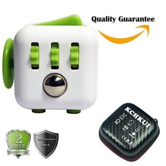 Generic Color Kchkui Fidget Toys Cube Anxiety Attention Toy with Delicate Box Relieves Stress & Anxiety & Relax for Children & Adults - intl