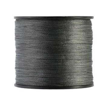 500m PE Braided 4 Strands Super Strong Fishing Lines Kite Rope Cord(Grey)(4.0/45lb) - intl