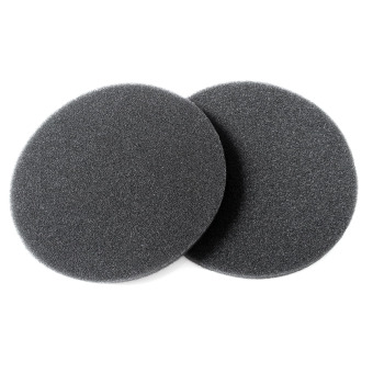 A Pair of Replacement Soft Soundproof Foam Ear Pads Cushions for Sennheiser HD250 HD540 HD560 HD560II (Black)