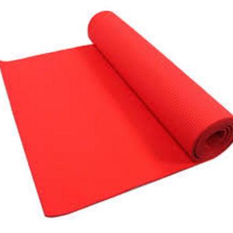 Yoga Matt Anti Slip Matrass Yoga - Merah