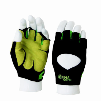 Zuna Sport Ladies Sunrise Fitness Gloves - Hijau