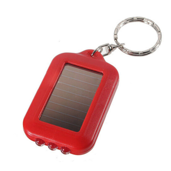 Buytra Rechargeable Flashlight Solar Mini LED Red