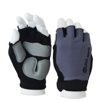 Zuna Sport Men Air Cushion Multifunction Gloves - Abu-abu