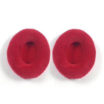 Pair of Replacement Ear Cushion Pads Earpad for Sennheiser Momentum On Ear Headphone (Wine Red)