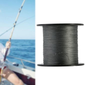 500m PE Braided 4 Strands Super Strong Fishing Lines Kite Rope Cord (Grey 8.0/80lb) - intl