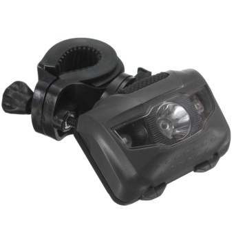 Warna-warni lampu belakang LED sepeda 3 mode Waterproof lampu belakang menggunakan 3 x AAA - Internasional