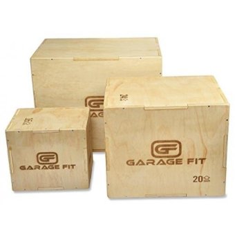 Wood Plyo Box - 18/20/24 inch 3 in 1 Plyo-Box, Plyometric Box, Plyometric Jump Box, Plyometric Jump Boxes, Box Jump Boxes, Jump Box - intl