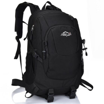 Local Lion Large Capacity Travel Bag Mountaineering Daypacks Climbing Bags(Black)