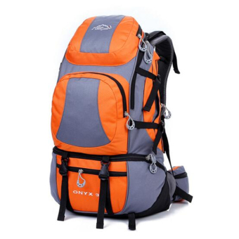 Local Lion 38L Women Men Nylon Backpack Travel Backpack Mountaineering Bag Fashion Backpacks(Orange)