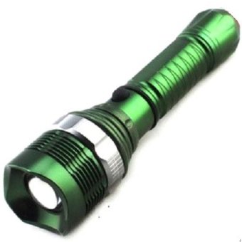 Flashlight Tactical Mini Senter XPE LED 180 Lumens - W-512 - Hijau