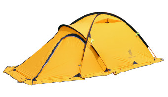 GEERTOP 2-persons 4-seasons Camping Alpine Tent For Backpacking Hiking Climbing Light weight - With Living Room - Yellow