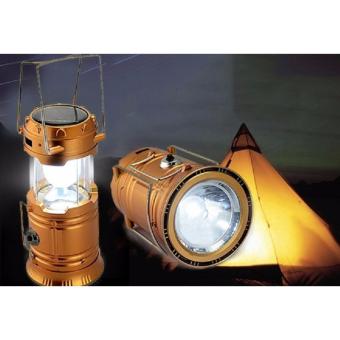 Lentera camping Rechargeable dengan Senter Zoom (Dapat diatur)/ Lampu Camping Tenaga Solar - YT833
