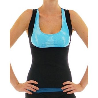 LAZAWG Womens Slimming Sweat Vest Hot Neoprene Shirt Body Shapers for Weight Loss - intl
