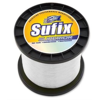 Sufix Superior Spool Size Fishing Line (Clear, 60-Pound) - intl