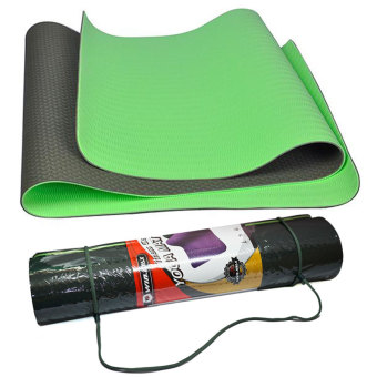 Winmax Matras Yoga TPE 6MM - Hijau / Matras Yoga Berkualitas / Matras Yoga Anti Slip / Yoga mat TPE