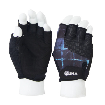 Zuna Sport Men Mismatch Fitness Gloves - Black