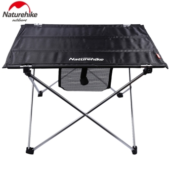 MiniCar NatureHike Portable Garden Picnic Camping Adjustable Foldaway Table Black(Color:Black) - intl