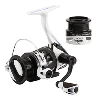 SeaKnight PH Spinning Reel Metal Body Carbon Rotor 6.2:1 Faster and Stronger Spinning Fishing Reel with Metal Shallow Spare Spool - intl