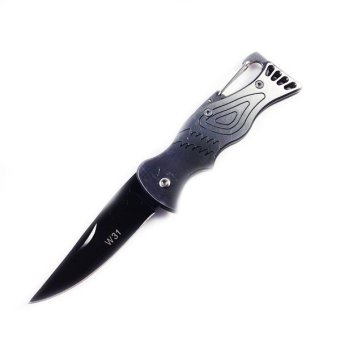 Super Pisau Knife Lipat Super W31 Outdoor - Silver