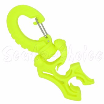 Scuba Choice Diving Double Hose Holder with Clip - intl
