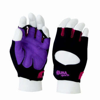 Zuna Sport Ladies Sunrise Fitness Gloves - Purple