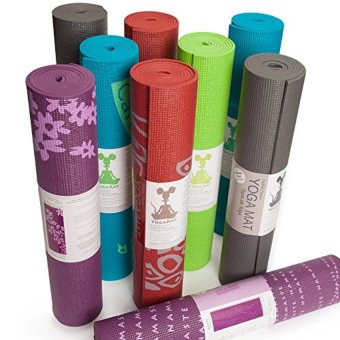 RatMat PRINTED YOGA MAT: Eco-friendly, nontoxic foam construction.Extra-thick and durable. 24�x9D x 68�x9D x 1/4�x9D/ship from USA /Flyingcoco