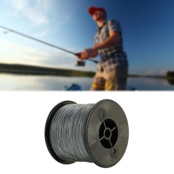 500m PE Braided 4 Strands Super Strong Fishing Lines Kite Rope Cord (Grey 2.5/30lb) - intl